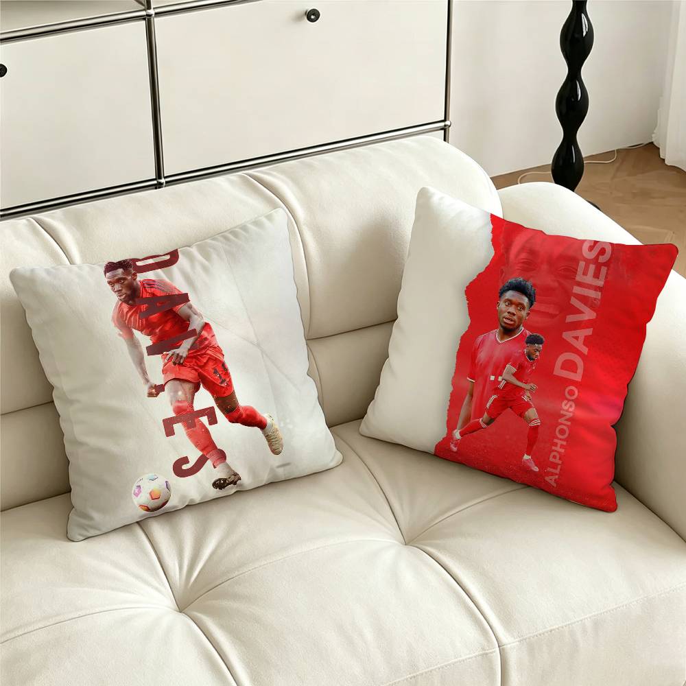 Home Textiles Canada - Kanada A-Alphonso D-Davies Yastık Kılıfı Minder