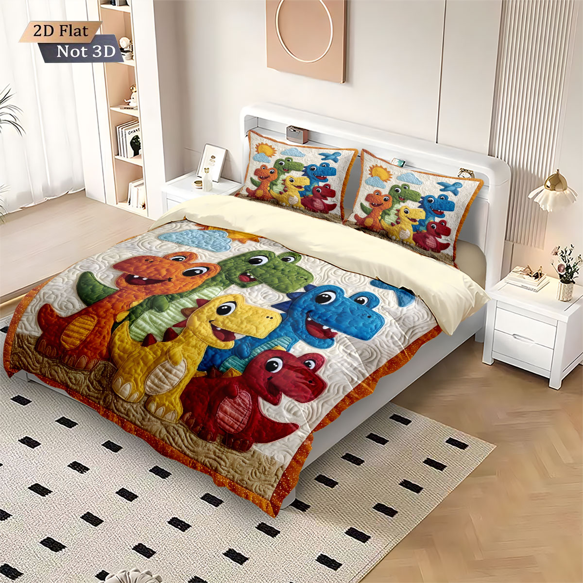 3 adet karikatür dinozor hayva - Home Textiles Bedding incelemesi ve fiyatı