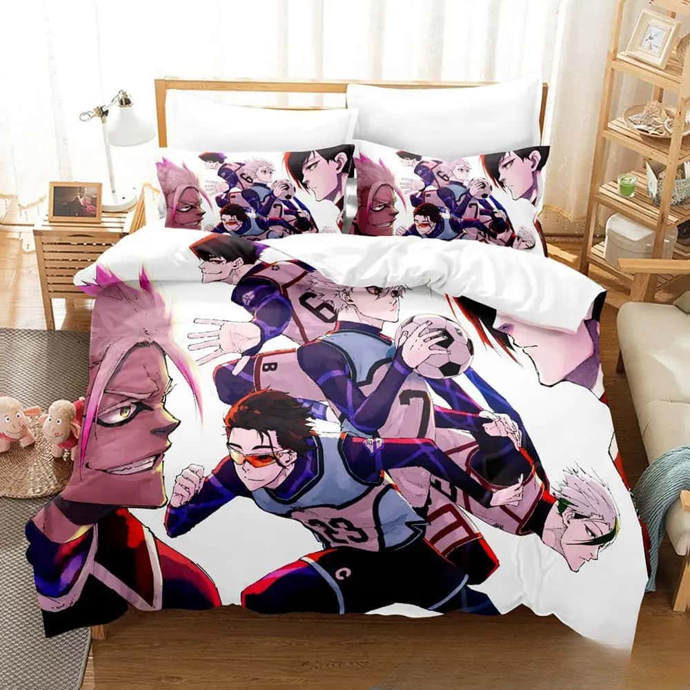 Moda 3D Baskı Anime Blue Lock  - Home Textiles Bedding incelemesi ve fiyatı