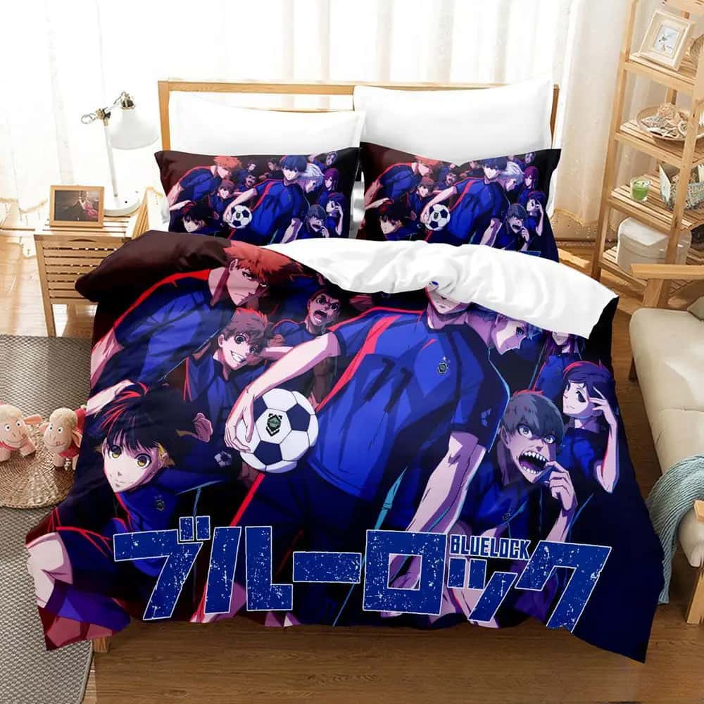 Moda 3D Baskı Anime Blue Lock  - Home Textiles Bedding incelemesi ve fiyatı